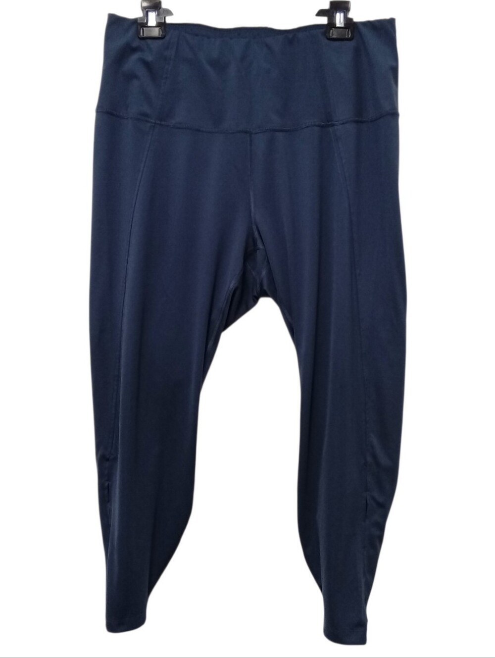 Nike Yoga Dri-FIT 7/8 High Rise Leggings Women's 2X Iron Blue Navy DR7800-437